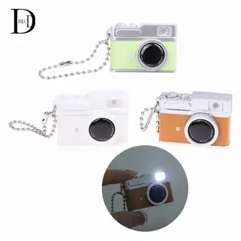 1:12 Miniatiūriniai Retro Odos Vėjo Kamera Doll House Dekoro Mini Priedai Key Chain Bag Pakabukas Išskirtinį Juvelyrikos