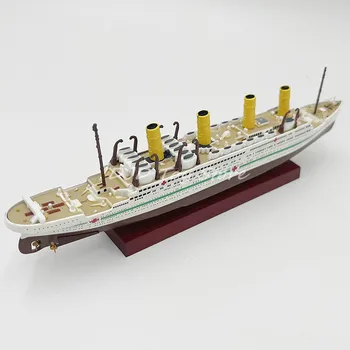 1:1250 Diecast Laivo Modelį Žaislas ATLAS HMHS Britannic Garlaivis Cruiser Surinkimo