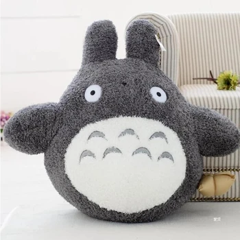 1pc 18cm Animacinių filmų Totoro Pliušiniai Žaislai iškamša Minkštos Lėlės Mielas Anime Katė Pagalvės, Pagalvėlės, Žaislai Vaikams, Gimtadienio Dovana