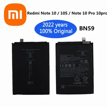 2022 Metų, Aukštos Kokybės BN59 5000mAh Originalios Baterijos Xiaomi Redmi Pastaba 10 / 10 / 10 Pastaba Pro 10pro Baterijos Pakeitimas