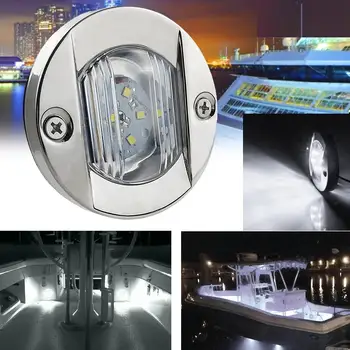 4 VNT 12v Automobilio Salono LED Automobilių Apšvietimas Skaitymo Šviesos Turas Jachta Trancui Kalno dega Valčių Denio Naktį Žvejybos Lašas laivas
