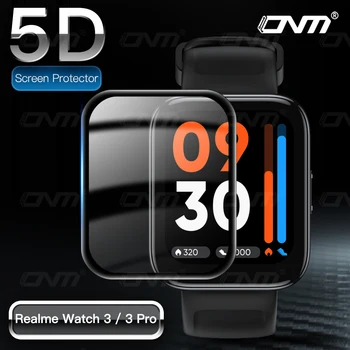 5D Full Screen Protector for Realme Žiūrėti 3 Pro atsparus Įbrėžimams Apsaugine Plėvele Padengti Realme Žiūrėti 3 Smart Žiūrėti Ne Stiklo