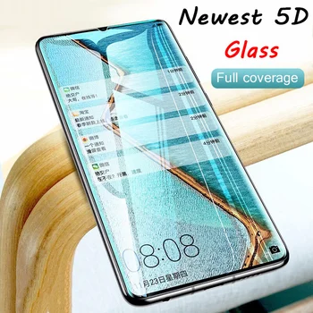 5D Lenkti Sunku, Grūdintas Stiklas Huawei 30 Pro Išmaniojo telefono Screen Protector Filmas 