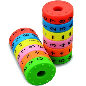6 Gabalus Magnetinio Montessori Žaislai Ankstyvasis ugdymas Švietimo Žaislai Vaikams, Matematikos Verslo Numerius 