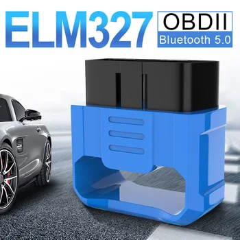 Automobilių Diagnostikos Skaitytuvas OBD2 Automobilių Kodas Reader Remonto Reikmenys V018 ELM327 V2.2 Mini OBD II Bluetooth 5.0 Android/IOS
