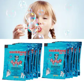 D7YD 10Bags/Set Burbulas Sprendimą Papildyti Burbulas Žaislas Priedai Gamtos Gausiai Burbulas Skysčio Interaktyvūs Lauko Žaislų Vaikams