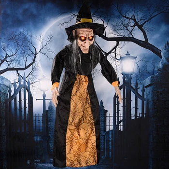 Helovinas Ragana Dvasios Dekoro Siaubo Pakabukas Žėrintis Išdaiga Rekvizitai Elektriniai Žaislai Haunted House, Baras Klubas Namuose Šventė Apdaila