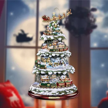 Kalėdos, PVC Sienų Lipdukai Snowmen Santa Claus Namų Decortaions Lipdukas Lipdukas Vaikų Mėgstamas Kalėdų Šalis 