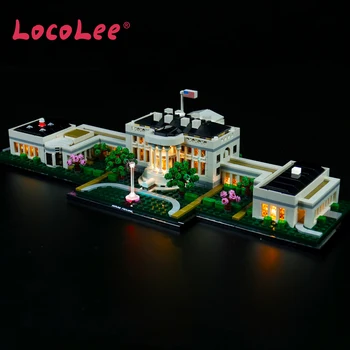 LocoLee Led Šviesos Rinkinys 21054 Baltųjų rūmų Kolekcines Pastatas ( NĖRA Įtraukti Plytų Modelis )