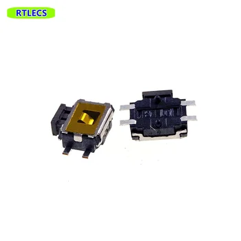 Miniatiūriniai Tact Switch 4.7x3.5x1.6 mm SMT 4 kontaktų Horizontalus Vertikalus Paviršius PCB Mount Persiunčiami Lydmetalis šviesos mygtukas RoHs