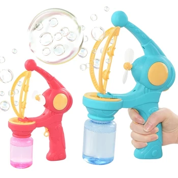Naujas Mielas Bubble Gun Vaikai Automatinė Burbulas Mašinos Animacinių Filmų Gerbėjai, Burbuliukų Maker Mašina Muilo Burbulų Pūtimo Lauko Žaislas