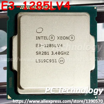 Originalus Intel Xeon E3-1285LV4 CPU 3.40 GHz 6M LGA1150 Quad-core E3-1285L V4 procesorius Nemokamas pristatymas E3 1285L V4 E3 1285LV4