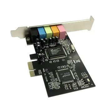 PCI Garso plokštė 5.1 CH 5.1 Kanalo CMI8738 Chipset Garso Sąsaja PCI-E 5.1 Stereo Digital Kortelės Darbalaukio garso plokštė