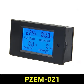 PZEM-021 AC, vienfazė Skaitmeninis LCD Ammeter Voltmeter 80-260V 20A 4 1 Elektros Voltmeter Energijos kWh Homekit