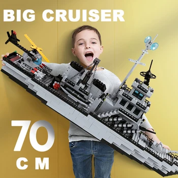 Suderinamas su Lego 1560Pcs Karinės Serijos Eskadrinis minininkas Sraigtasparniai Battlecruiser Įspūdį Surinkimo Plytų Žaislai Vaikams Dovanos