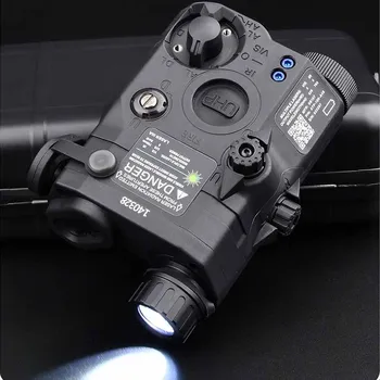 Wadsn PEQ-15 Raudonojo Lazerio +IR užpildykite šviesa+baltas LED 200lum šviesos užjūrio versija tinka 20mm picatiny Geležinkelių Medžioklės Šautuvas Airsoft PEQ