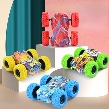Įdomus dvipuse Transporto priemonės Inercijos Saugos atsparumo smūgiams ir Sumažėti Atsparumas Sudužtų-Įrodymas, Modelis Vaikams Berniukas Žaislas Automobilis