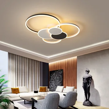 Šiuolaikinių LED Šviestuvo Su Nuotolinio Valdymo Led Lubų šviestuvas Už Kambarį, Valgomasis, Miegamasis, Virtuvė, Aukso Turas Šviesos Armatūra