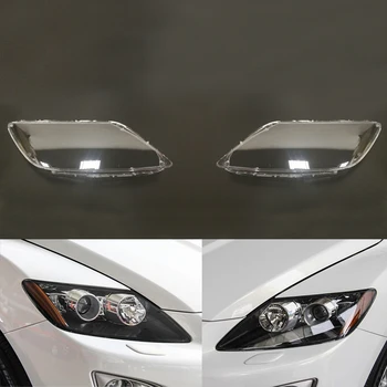 už Mazda CX7 CX-7 2008-2014 Aišku, priekinis žibintas Objektyvo Dangtelis Pakeitimo Žibintų Korpuso Dangtelį, Kairėje ir Dešinėje