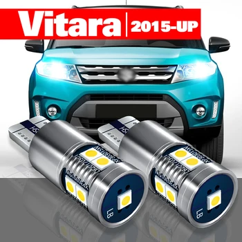Už Suzuki Vitara 2015-2021 Priedai 2vnt LED Stovėjimo Šviesos Atstumas Lempos. 2016 m. 2017 m. 2018 m. 2019 m. 2020 m.